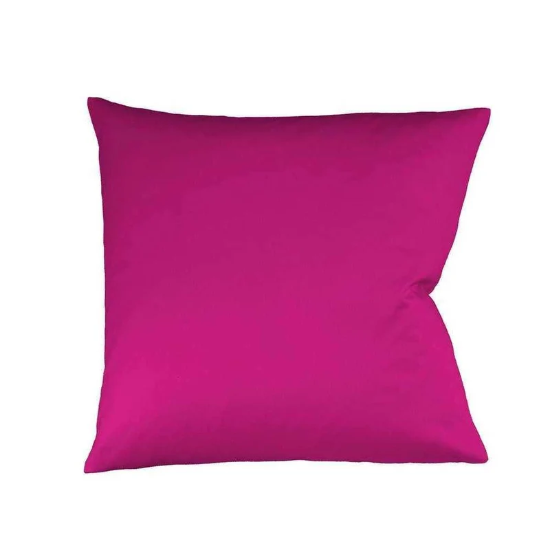 fleuresse Colours Mako-Satin Kissenbezug Uni – 100 % Baumwolle, seidig-glatt & hautfreundlich