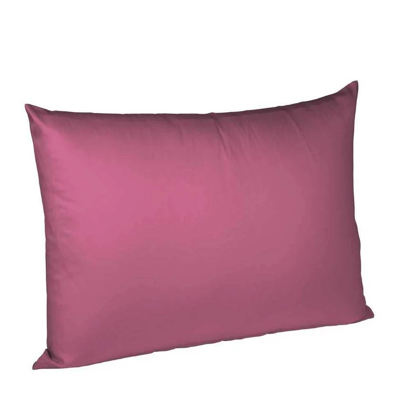 fleuresse Colours Mako-Satin Kissenbezug Uni – 100 % Baumwolle, seidig-glatt & hautfreundlich