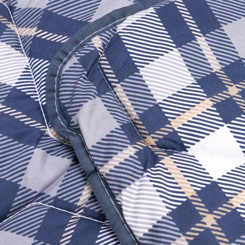 Wasbaar All Season Dekbed | Glossy | Tartan