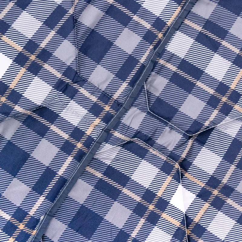 Wasbaar All Season Dekbed | Glossy | Tartan