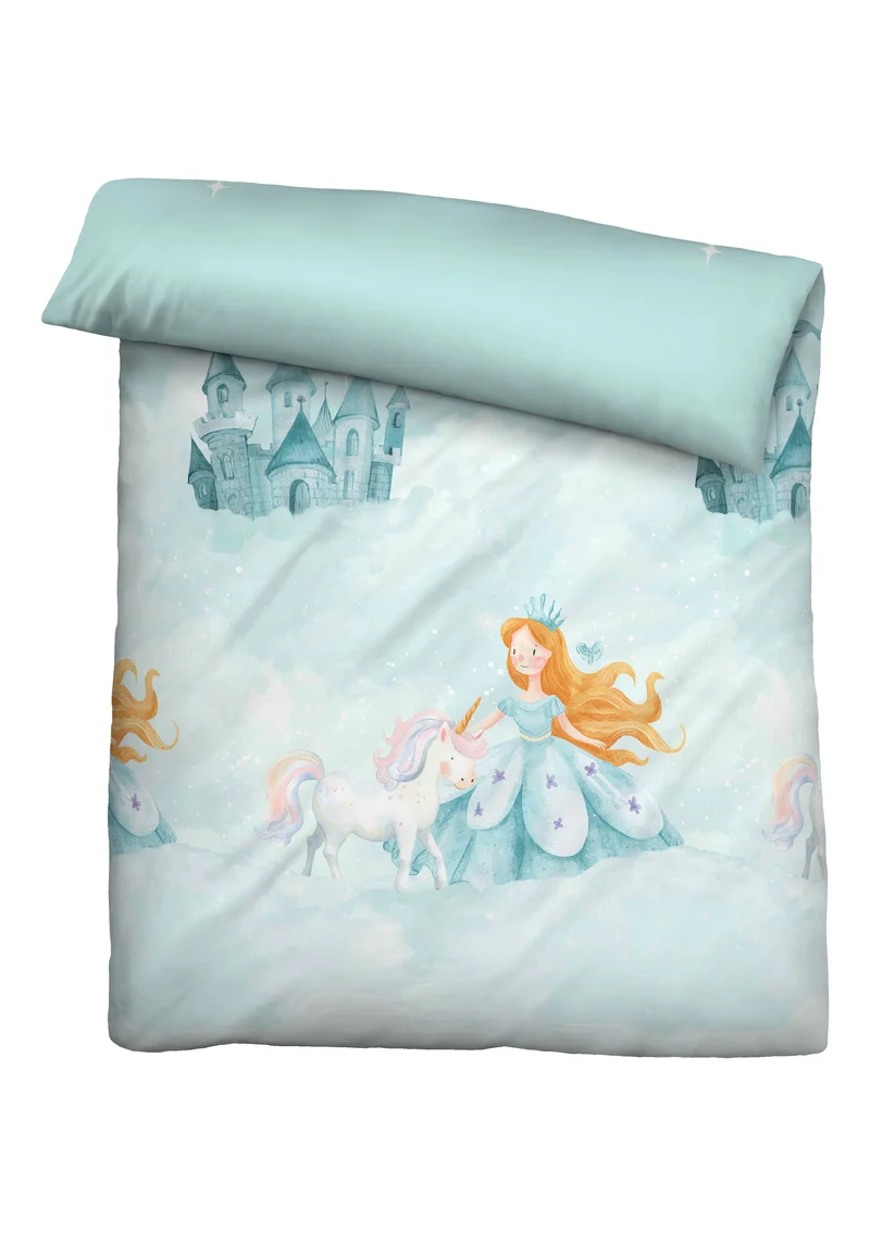 biberna Feinbiber Kinderbettwäsche Prinzessin – Ciel (0004524)