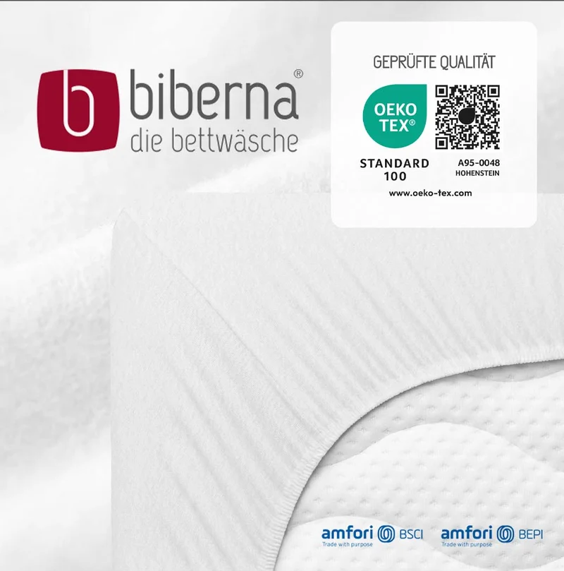 biberna Feinbiber Spannbetttuch (0002744)