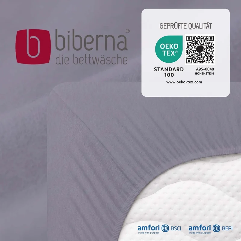 biberna Feinbiber Spannbetttuch (0002744)
