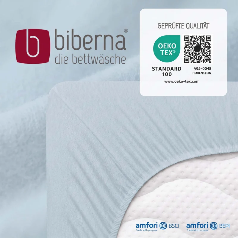 biberna Feinbiber Spannbetttuch (0002744)