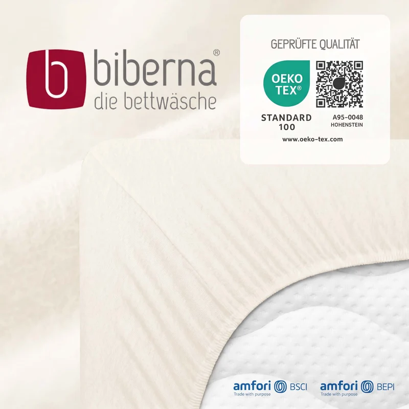 biberna Feinbiber Spannbetttuch (0002744)