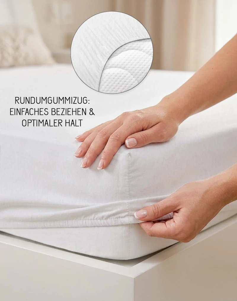 biberna Feinbiber-Stretch Spannbetttuch (0002542)