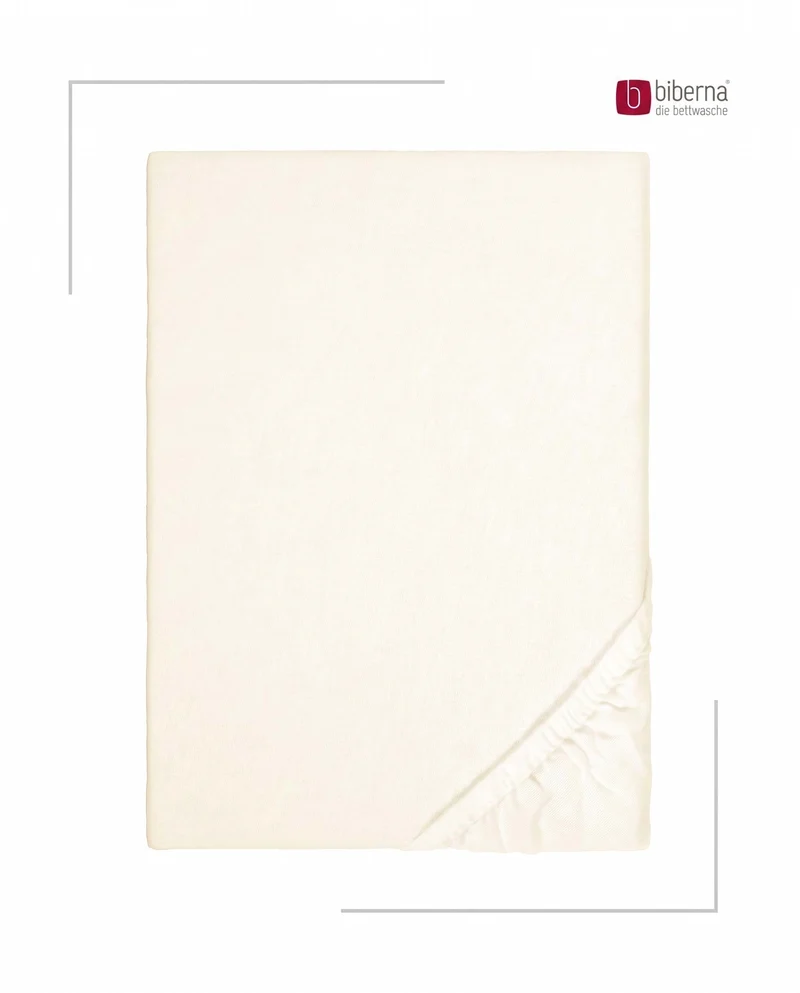 biberna Feinbiber-Stretch Spannbetttuch (0002542)