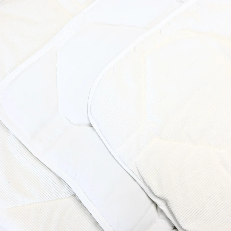 Wasbaar All Season Dekbed | Corduroy | Frosty White