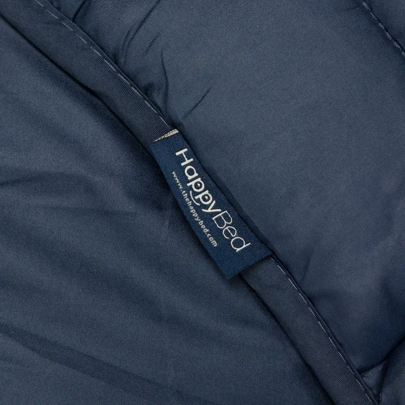 Wasbaar All Season Dekbed | Glossy | Dark Blue