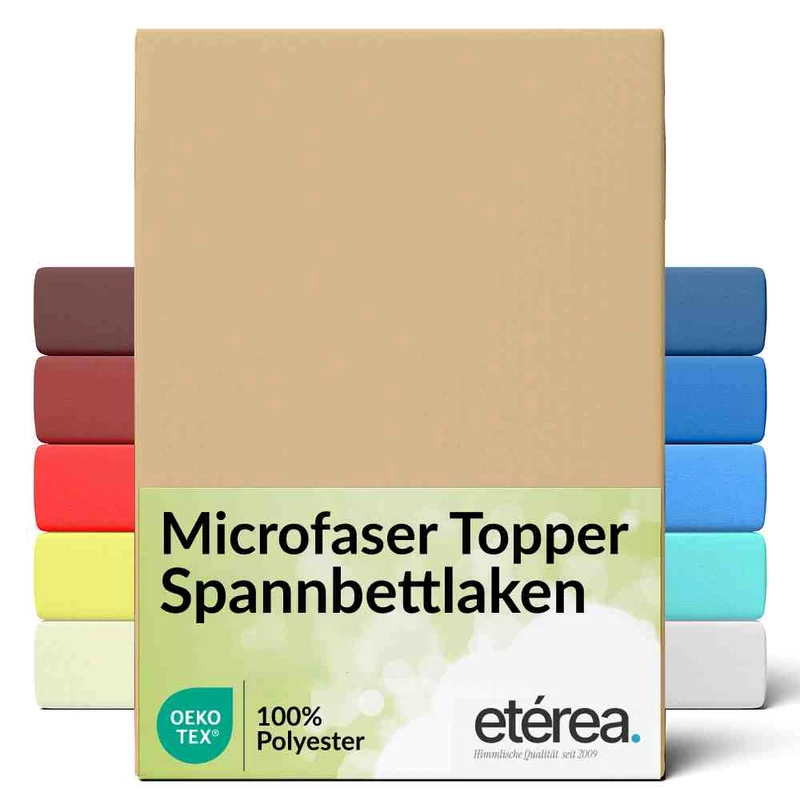 etérea Microfaser Topper Spannbettlaken