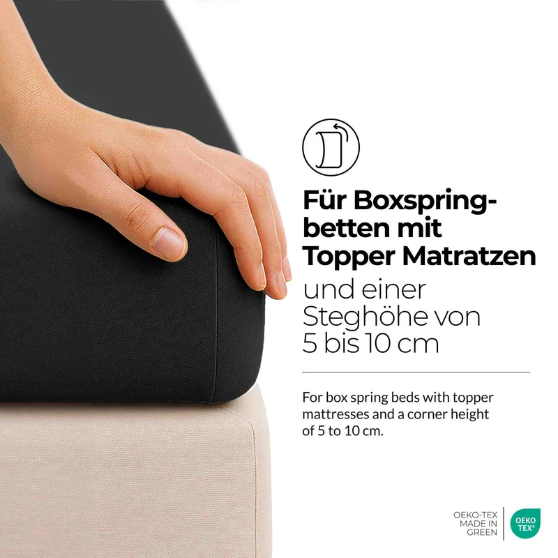 etérea Microfaser Topper Spannbettlaken