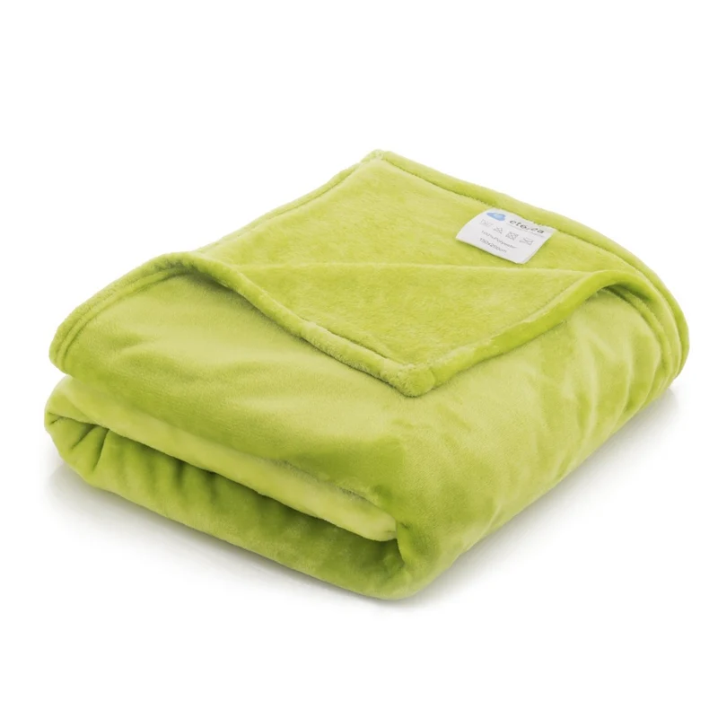 etérea Premium Mikrofaser Regenbogen Kuscheldecke