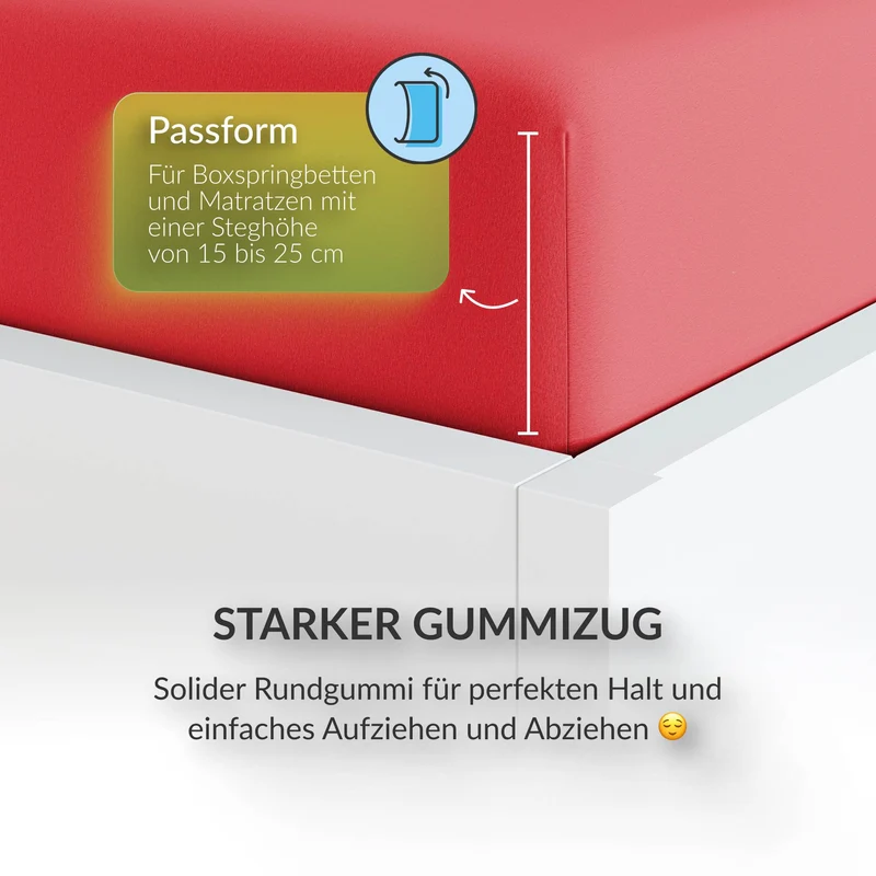 Favorito Jersey Topper Spannbettlaken