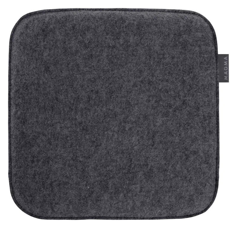 Magma Sitzkissen Avaro Uni quadratisch 35cm - Baumwoll-Mischung