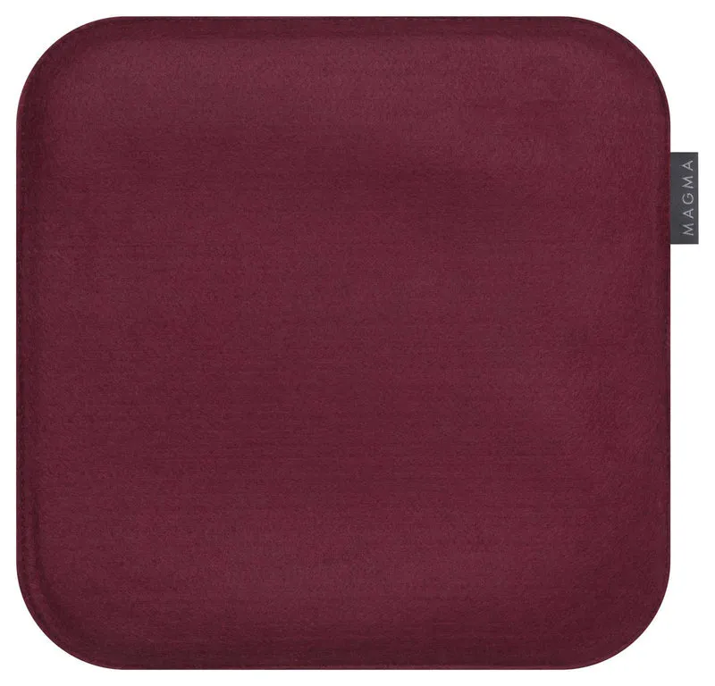 Magma Sitzkissen Avaro Uni quadratisch 35cm - Baumwoll-Mischung