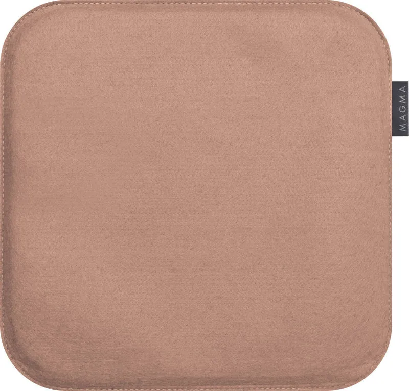 Magma Sitzkissen Avaro Uni quadratisch 35cm - Baumwoll-Mischung