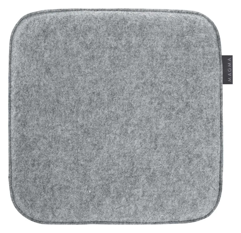 Magma Sitzkissen Avaro Uni quadratisch 35cm - Baumwoll-Mischung