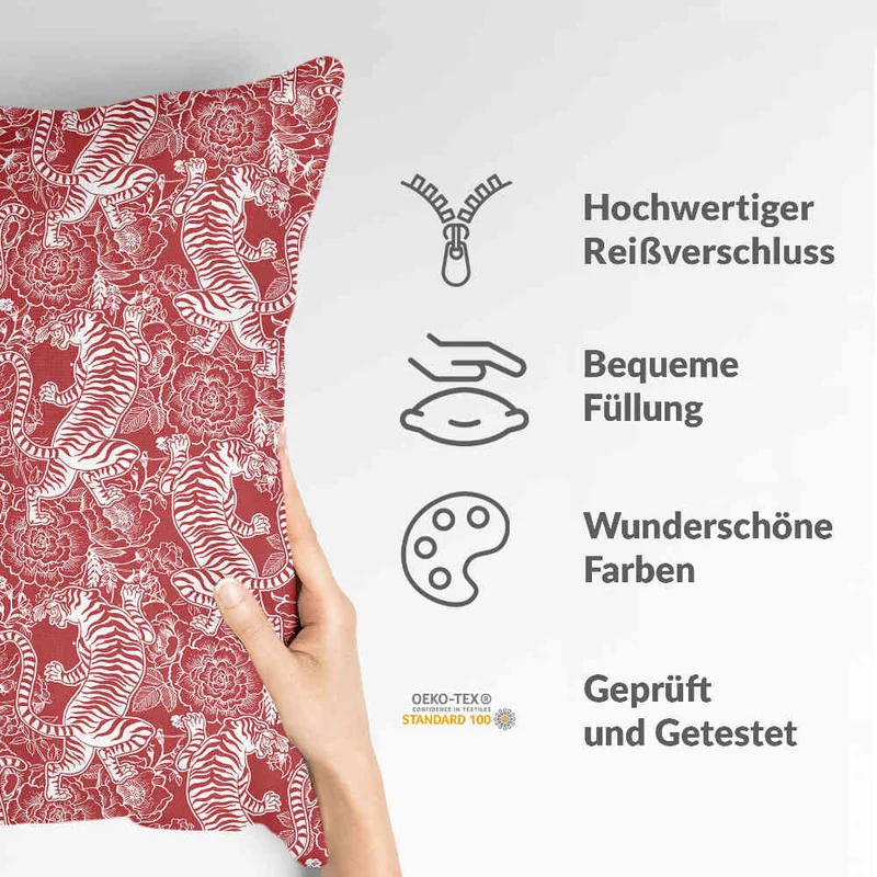 Gesundheitskissen chinesischer Tiger