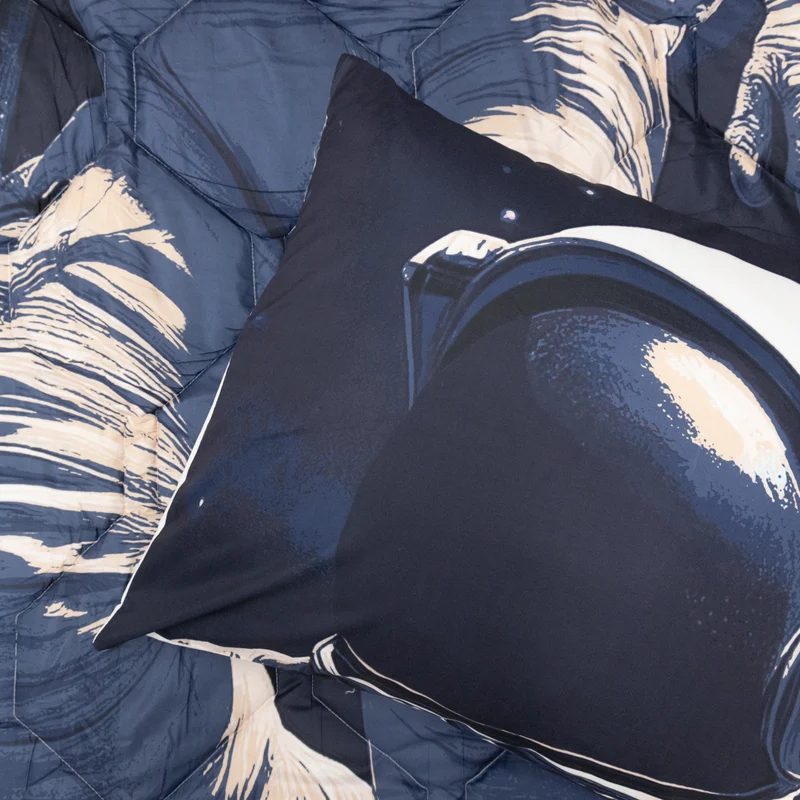 Wasbaar Kids All Season Dekbed | Astronaut | Met Kussensloop