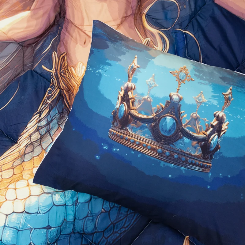 Wasbaar Kids All Season Dekbed | Mermaid | Met Kussensloop