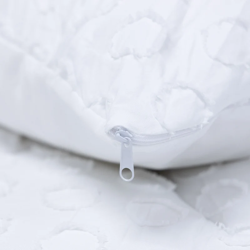 Kussenslopen | Tufted | Frosty White | Set van 2