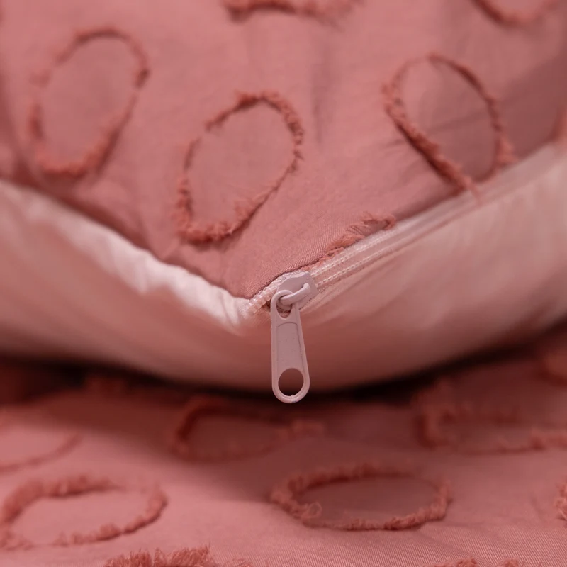 Kussenslopen | Tufted | Blushed Pink | Set van 2