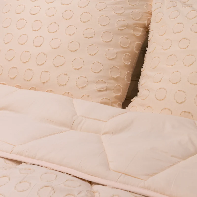 Kussenslopen | Tufted | Soft Peach | Set van 2