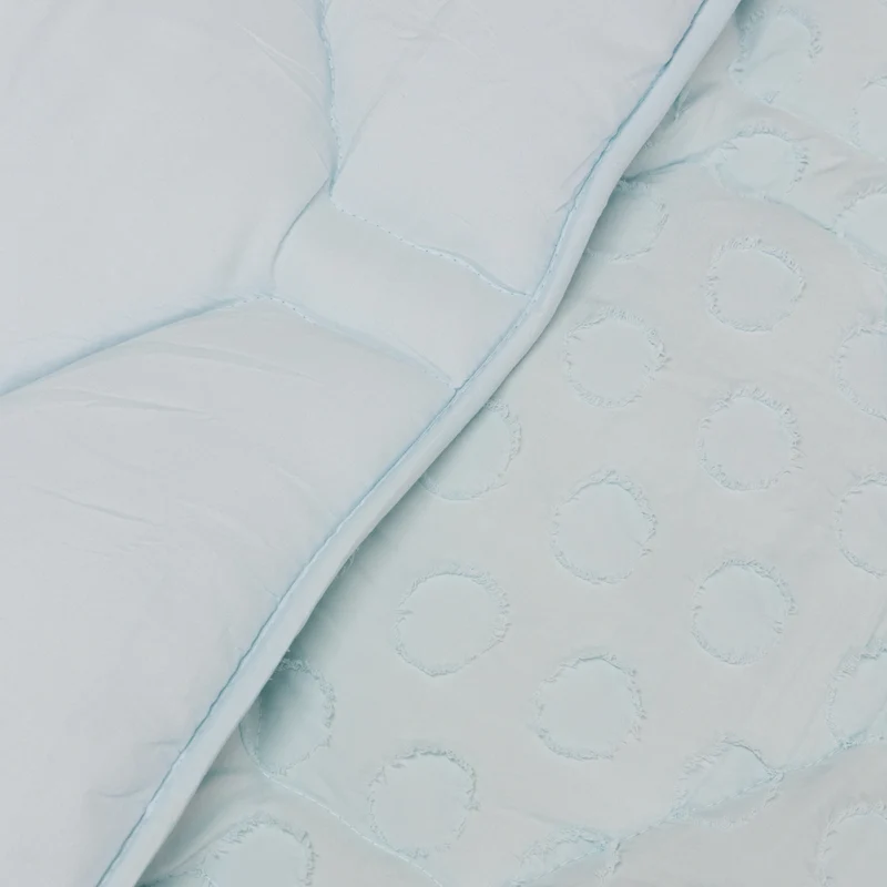 Wasbaar All Season Dekbed | Tufted | Ice Blue