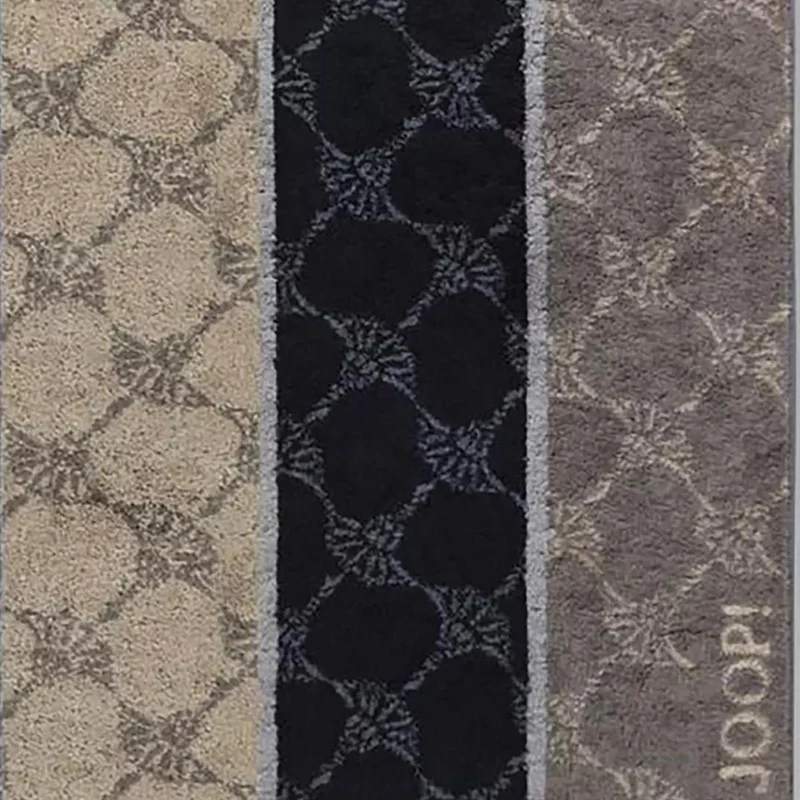 2er Handtuch-Set 50 x 100 cm Cornflower Stripes Graphit