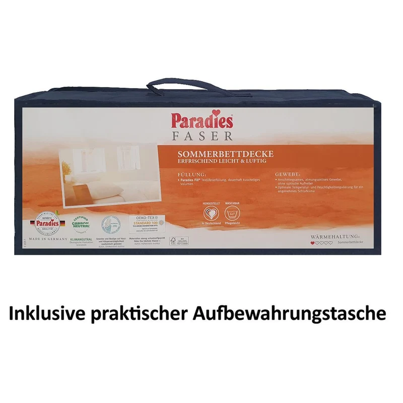 Sommerbettdecke 135 x 200 cm Halia Paradies Fill