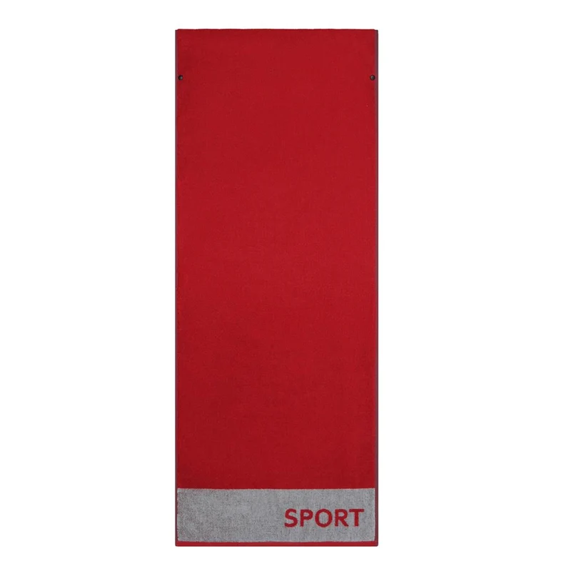 Fitnesshandtuch 50 x 130 cm Fitness & Gym Sport Rot
