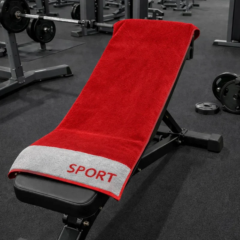 Fitnesshandtuch 50 x 130 cm Fitness & Gym Sport Rot