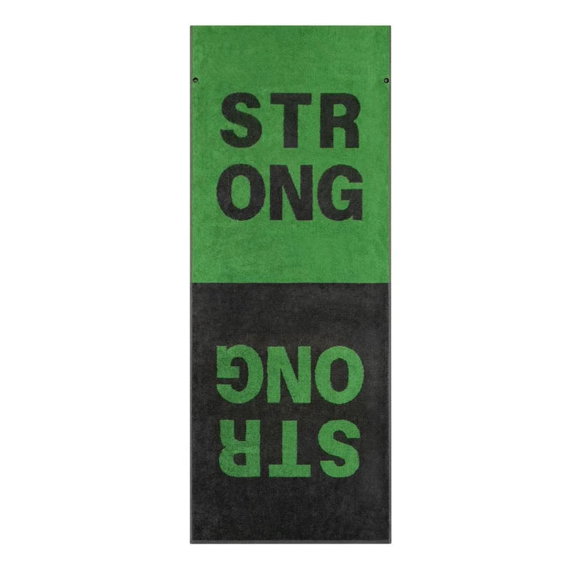 Fitnesshandtuch 50 x 130 cm Fitness & Gym Strong Grün