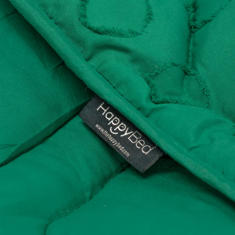 Wasbaar All Season Dekbed | Tufted | Emerald Green