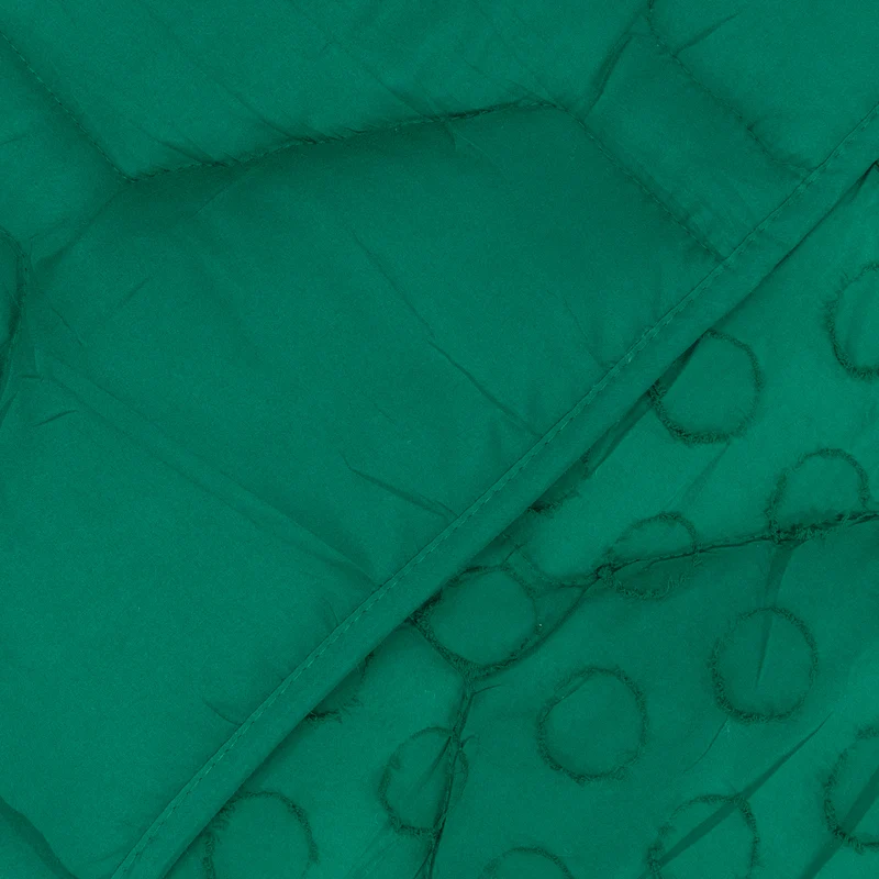 Wasbaar All Season Dekbed | Tufted | Emerald Green