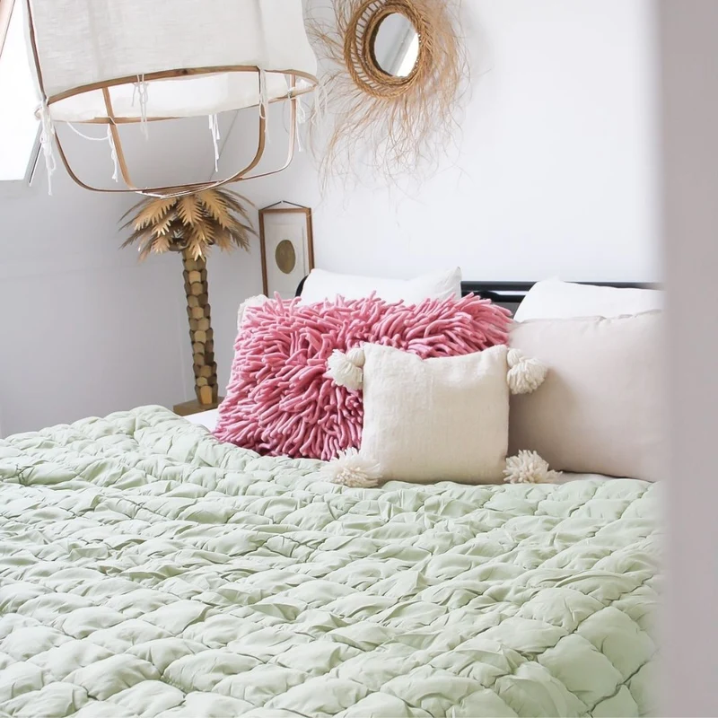 Wasbaar All Season Dekbed | Puffy | Pistache