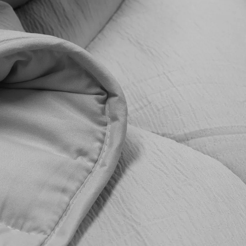 Wasbaar All Season Dekbed | Mousseline | Grey