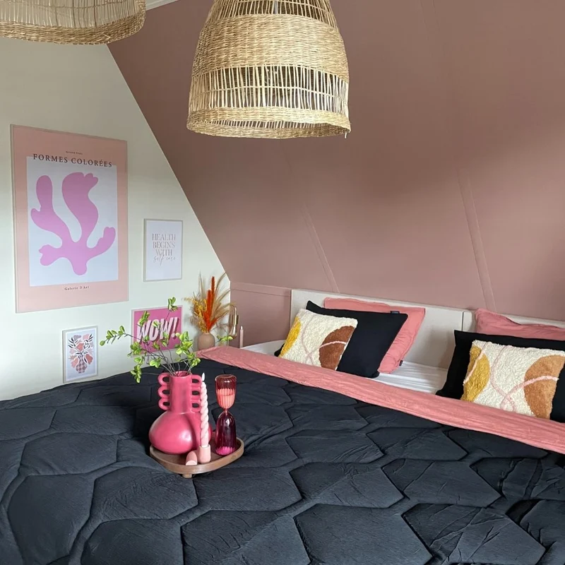 Wasbaar All Season Dekbed | Mousseline | Black
