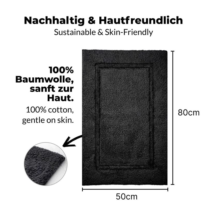 etérea Badteppich Badematte Kiara