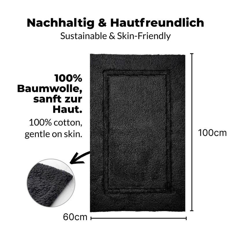 etérea Badteppich Badematte Kiara