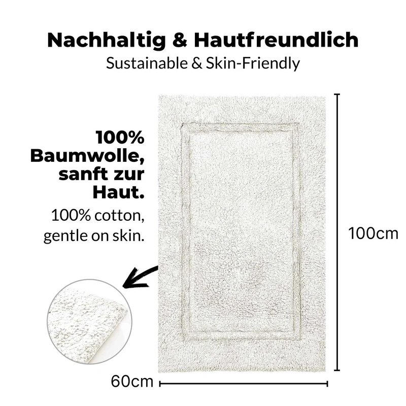 etérea Badteppich Badematte Kiara