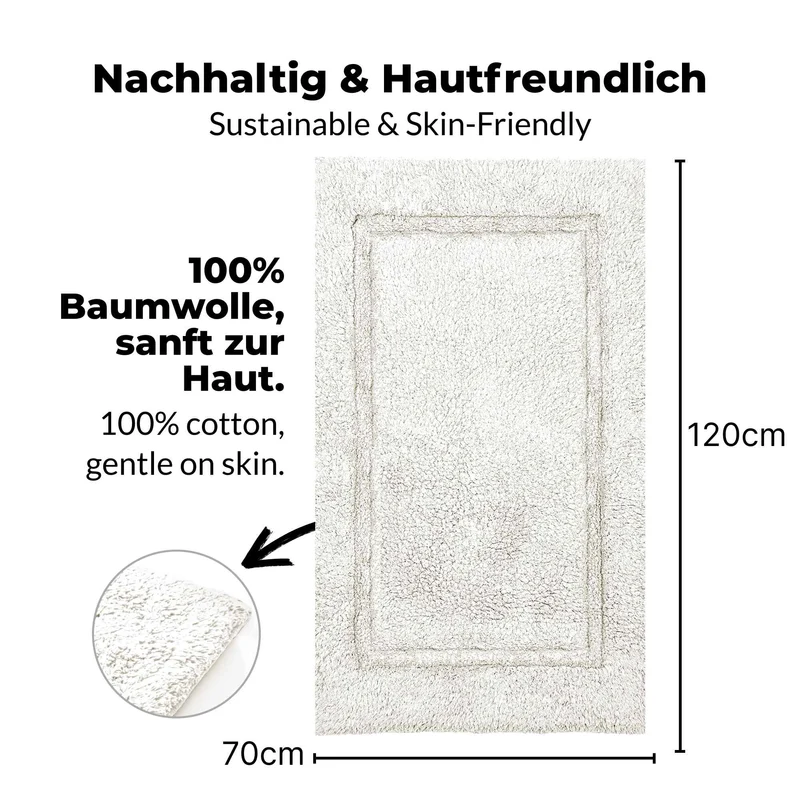 etérea Badteppich Badematte Kiara