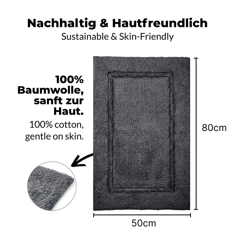 etérea Badteppich Badematte Kiara