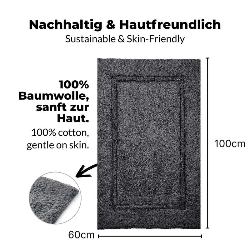 etérea Badteppich Badematte Kiara