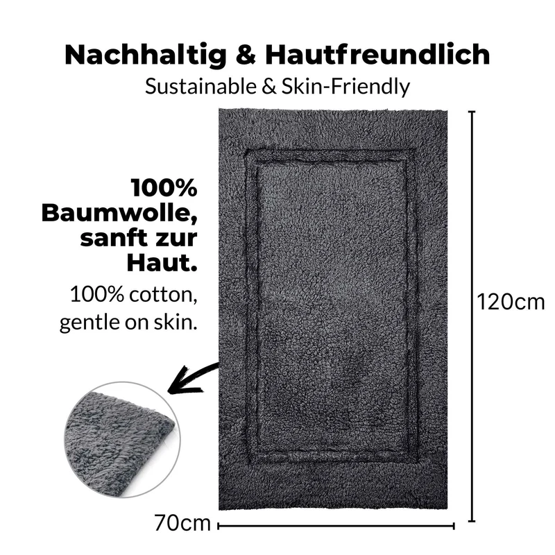 etérea Badteppich Badematte Kiara