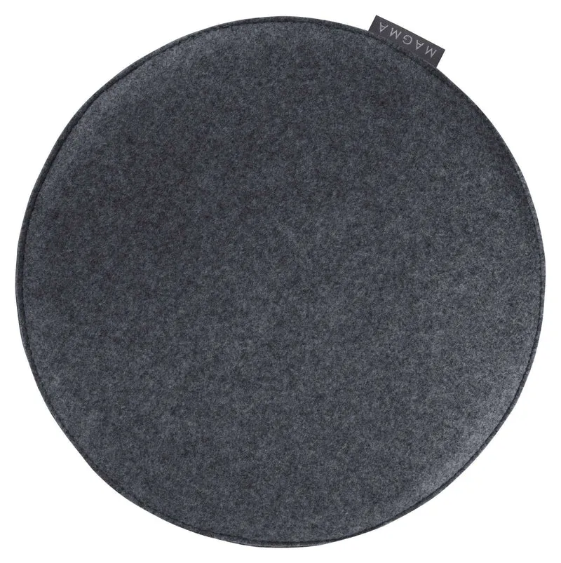 Magma Sitzkissen Avaro Uni rund 35cm - Baumwoll-Mischung