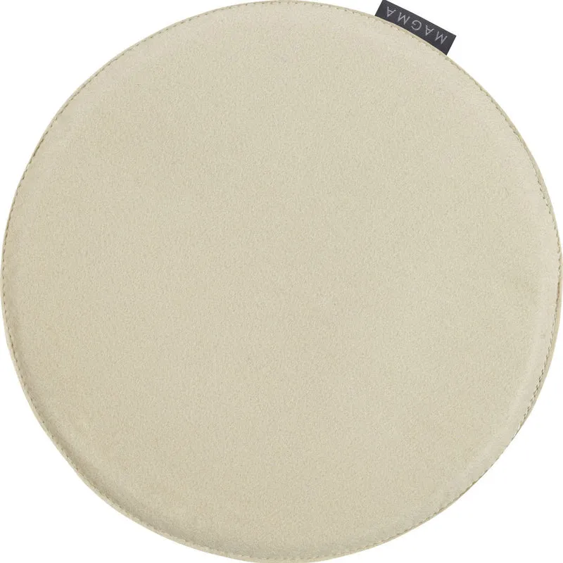 Magma Sitzkissen Avaro Uni rund 35cm - Baumwoll-Mischung