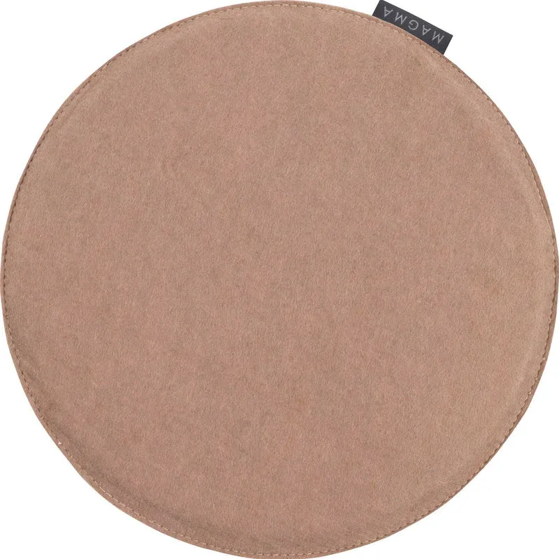 Magma Sitzkissen Avaro Uni rund 35cm - Baumwoll-Mischung