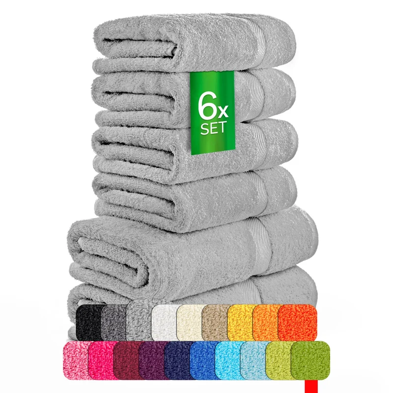 eterea Carli Handtuch Set 6 tlg. Eco