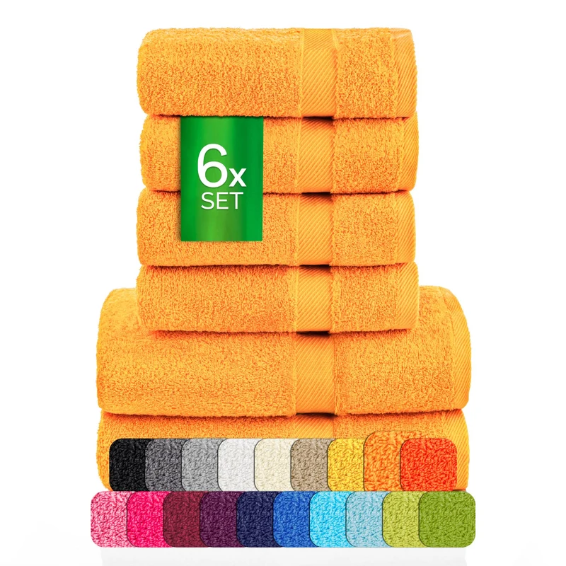 eterea Carli Handtuch Set 6 tlg. Eco
